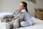 Plush Elephant Cushion | Super-Soft & PP Cotton | 40 & 60 cm