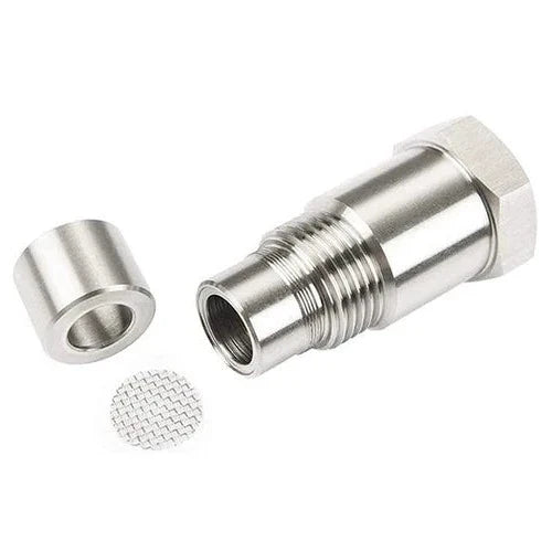 Oxygen Sensor Adapter | Integrated Mini Catalytic Converter & SS304 | M18×1.5 Thread