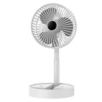 Table Fan | Foldable Telescopic & USB-C Rechargeable | Smartphone Holder