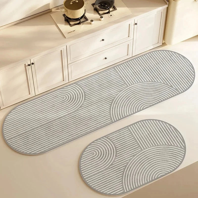 Kitchen & Bath Mat | Diatomite Quick-Dry & Non-Slip