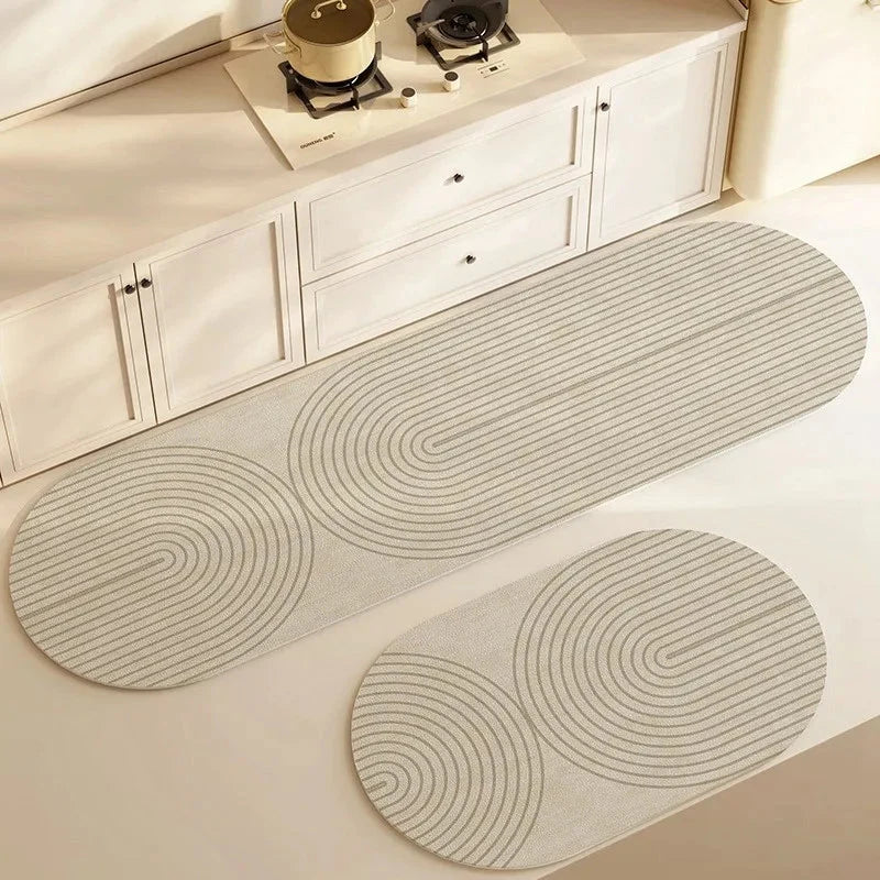 Kitchen & Bath Mat | Diatomite Quick-Dry & Non-Slip