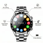Smartwatch | 4G Calling & Standalone GPS | Health Tracking