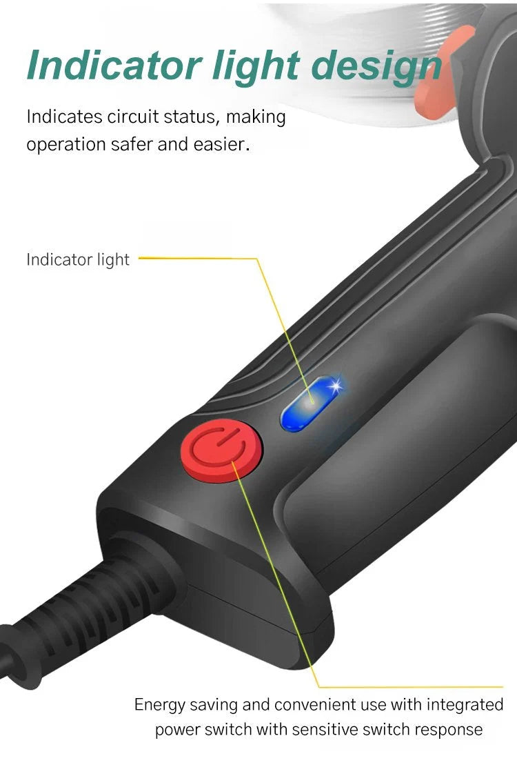 Soldering Gun | Fast-Heating Ceramic Core | 20-Second Warm-Up