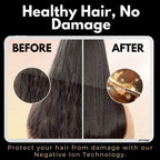 Hair Dryer Brush | 2-In-1 Rotating Styler | Interchangeable Brushes