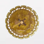 Ceiling Pendant Light | Metal & Glass | Dimmer Compatible