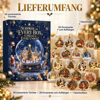 Christmas Bauble Advent Calendar | 24-Day Countdown | 24 Baubles