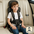 Child Travel Seat | Foldable & Ultra-Light 5-Point Safety Harness