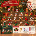Advent Calendar | Mini Building Sets & Hanging Ornaments | 24 Days