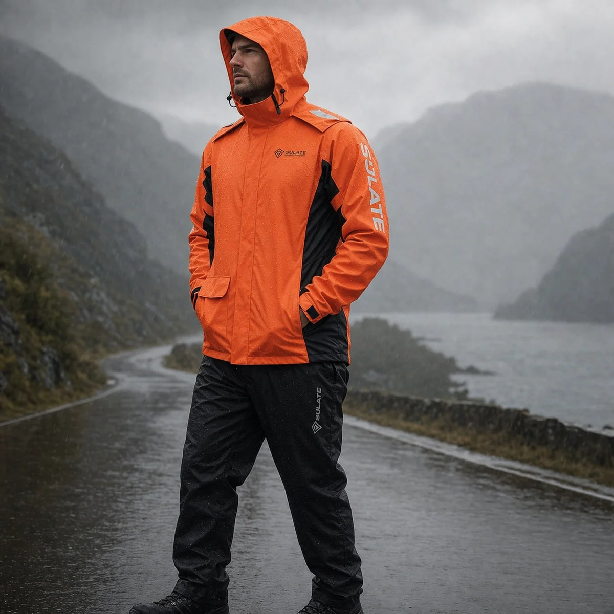 Rain Suit | Waterproof & Wind-Resistant | Lightweight & Compact-Storage