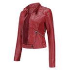 Women's Leather Jacket | Soft Genuine Leather | Classic Fitted Design