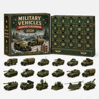 Vehicle Advent Calendar | Die-Cast Miniature Models | 24 Vehicles
