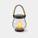 Solar Lantern | Realistic Flicker & USB‑C Rechargeable