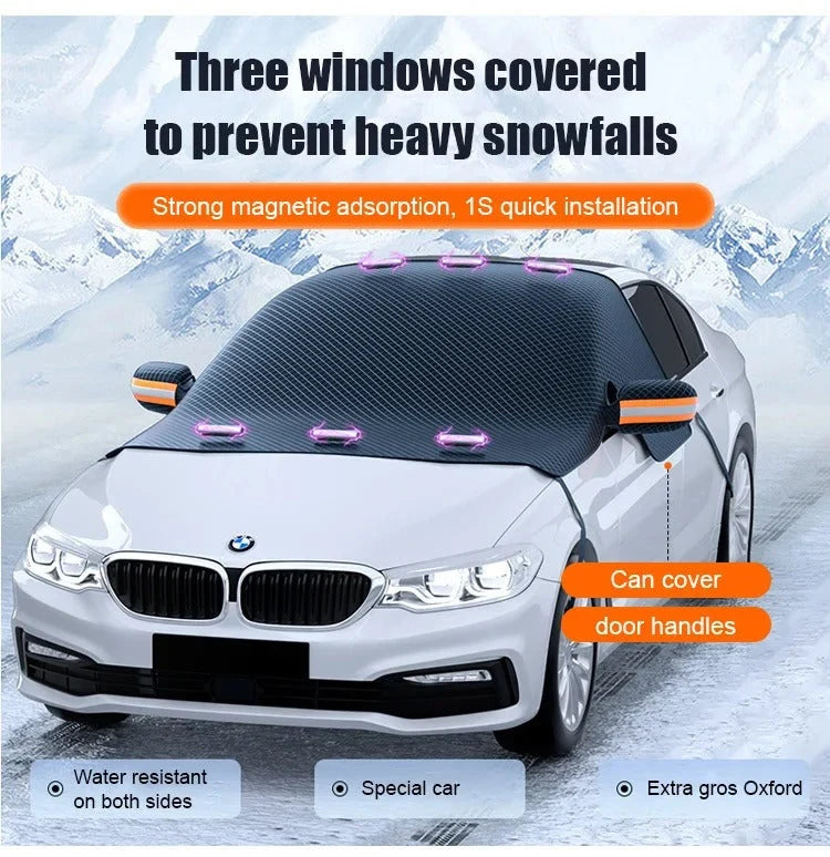 Car Windshield Cover | Magnetic & Weather-Resistant Protection