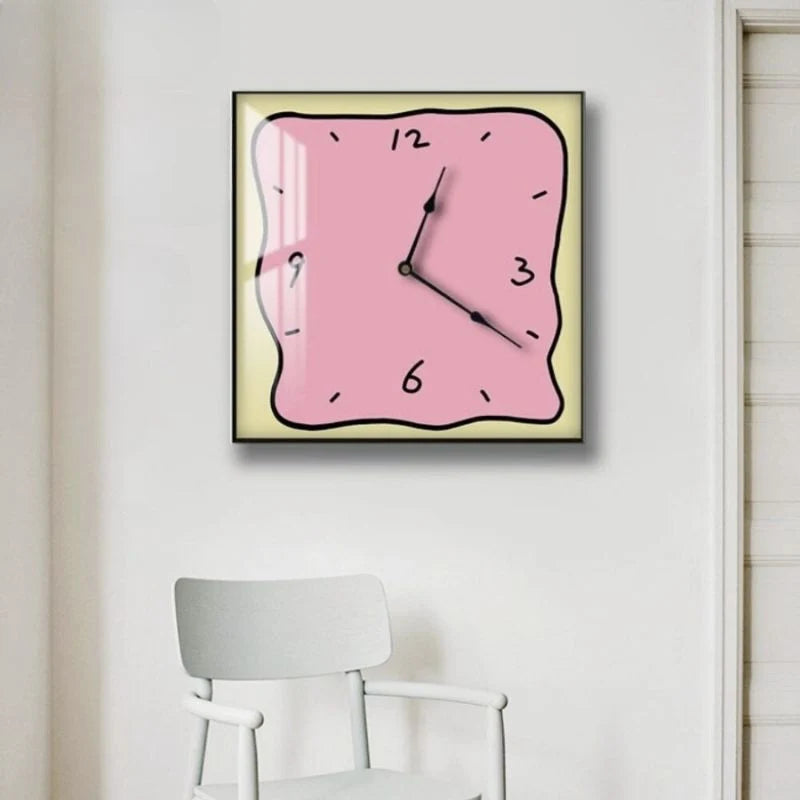 Wall Clock | Digital Clear Easy-Read Display & Wall-Mountable | 30 x 30 & 40 x 40 cm