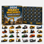 Vehicle Advent Calendar | Die-Cast Miniature Models | 24 Vehicles