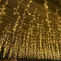 LED Icicle String Lights | Low-Voltage & IP44 Weatherproof | 50 m