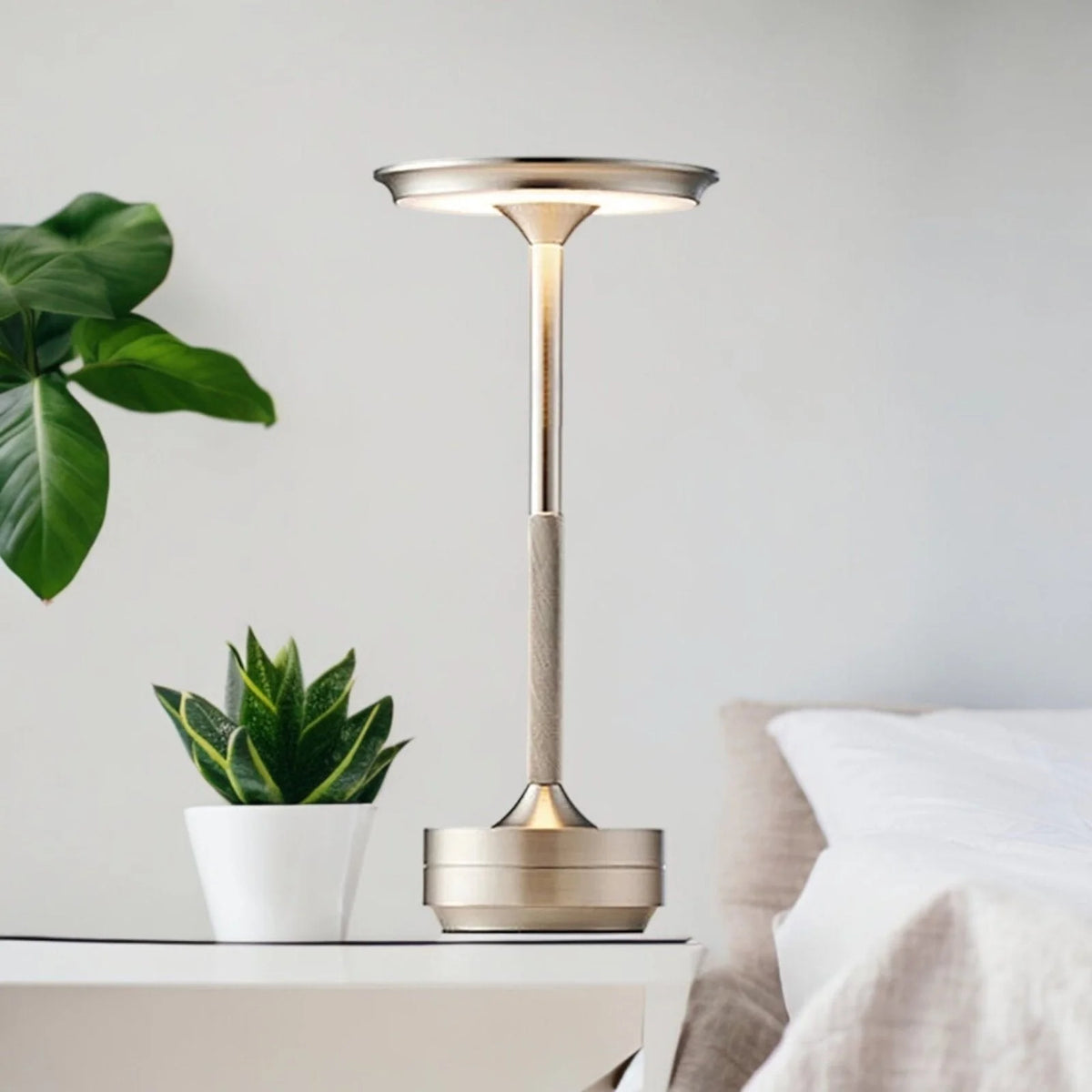 Table Lamp | Rechargeable Dimmable LED & Touch Control | IP66 Waterproof