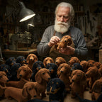 Plush Dog Toy | Touch-Activated Lifelike Movements | Soft Plush