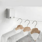 Clothesline | Wall-Mounted Retractable Nylon Cord | 4.2 m
