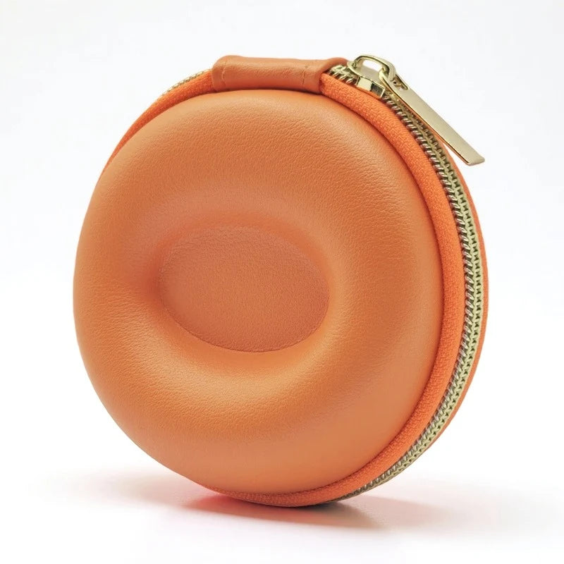 Watch Travel Case | Pebbled Leather & Velvet Lining | Compact Hard-Shell Design