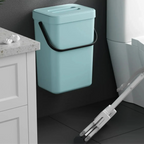 Mini Trash Can | Odor-Reducing Lid & Flexible Mounting