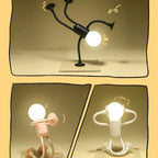 Robot Table Lamp | Playful Design & Energy-Efficient LED