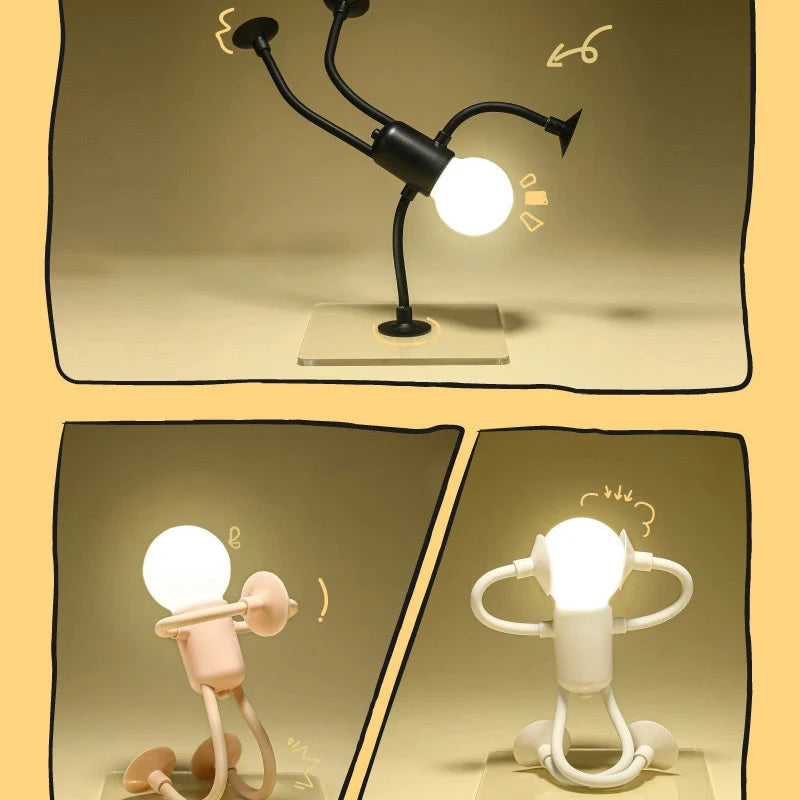 Robot Table Lamp | Playful Design & Energy-Efficient LED
