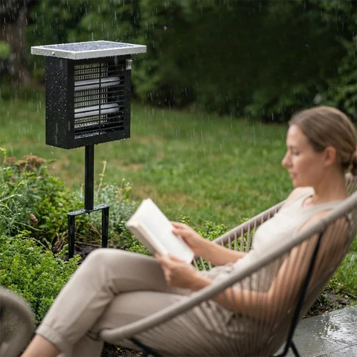 Insect Killer | Solar-Powered Dual UV-A | With Ground Stake