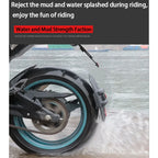 Rear Mudguard | CNC-Machined Bracket, Carbon-Fiber Look & Integrated Reflector | Multi-Model Fit