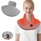 Neck & Shoulder Heating Pad | Adjustable Heat & Soft Fleece | USB-Powered