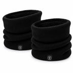 Neck Warmer | Knitted Fleece-Lined Double Insulation | Set of 2