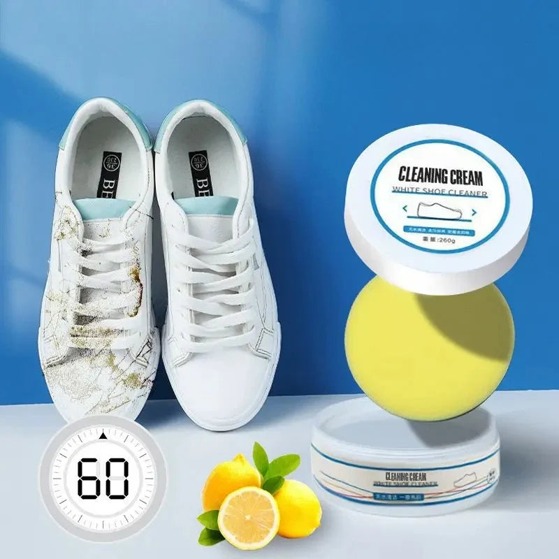 Shoe Cleaner | Water-Free Stain Remover & Protective Barrier | With Sponge