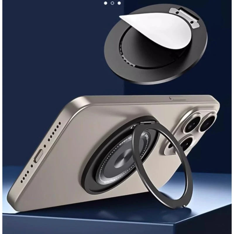 Phone Grip Stand | 360° Adjustable | Wireless Charging Compatible