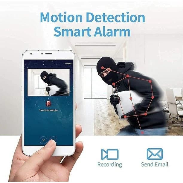 Mini Wireless Camera | 1080P HD Night Vision & Magnetic Mount