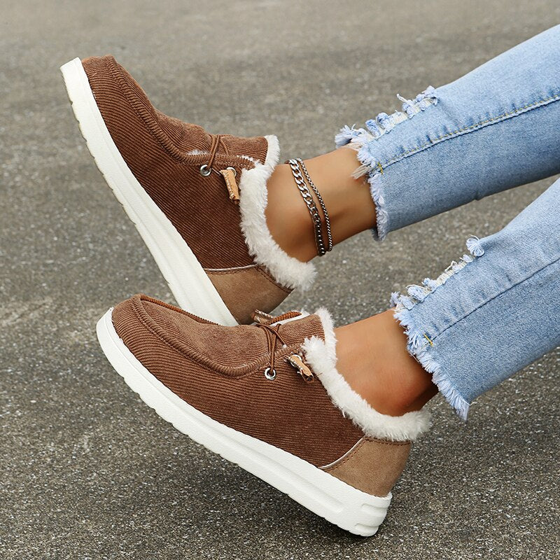 Slip-On Shoes | Plush-Lined & Non-Slip | Lightweight