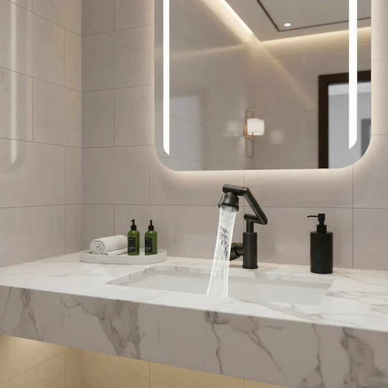 Kitchen Faucet | Flexible Arm & 360° Swivel | Dual Spray Modes