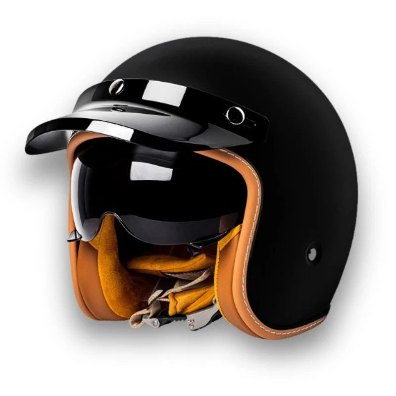 Motorcycle Helmet | DOT & ECE Certified | Clear & Dark Visors