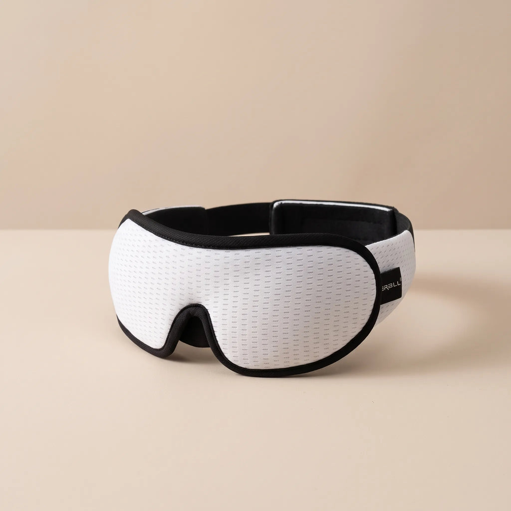 Sleep Mask | 3D Contoured Light-Reducing | Adjustable Breathable Fit