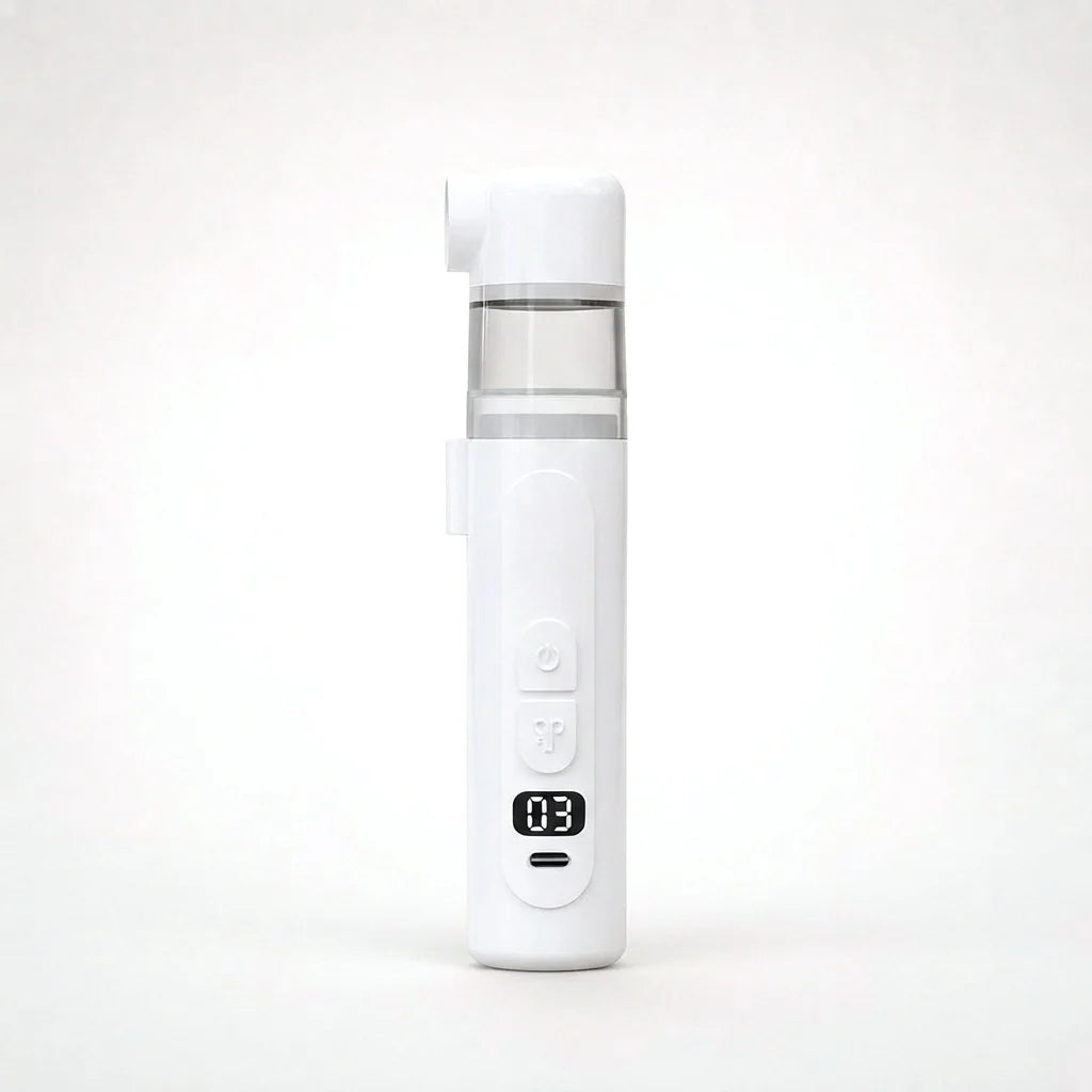 Electric Pet Grooming Comb | Vacuum Fur Collection & Detangling | 60-Minute Battery Life