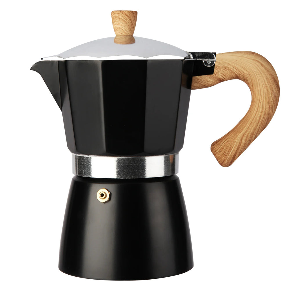 Moka Pot | Stainless Steel Induction Compatible | 1–12 Cups