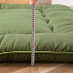 Japanese Futon Mattress | Quilted 4-Inch & Foldable | Washable Polyester