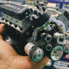 V8 Engine Assembly Kit | Functional Gasoline Engine | CNC-Machined Metal
