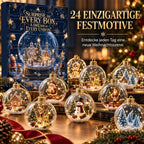 Christmas Bauble Advent Calendar | 24-Day Countdown | 24 Baubles