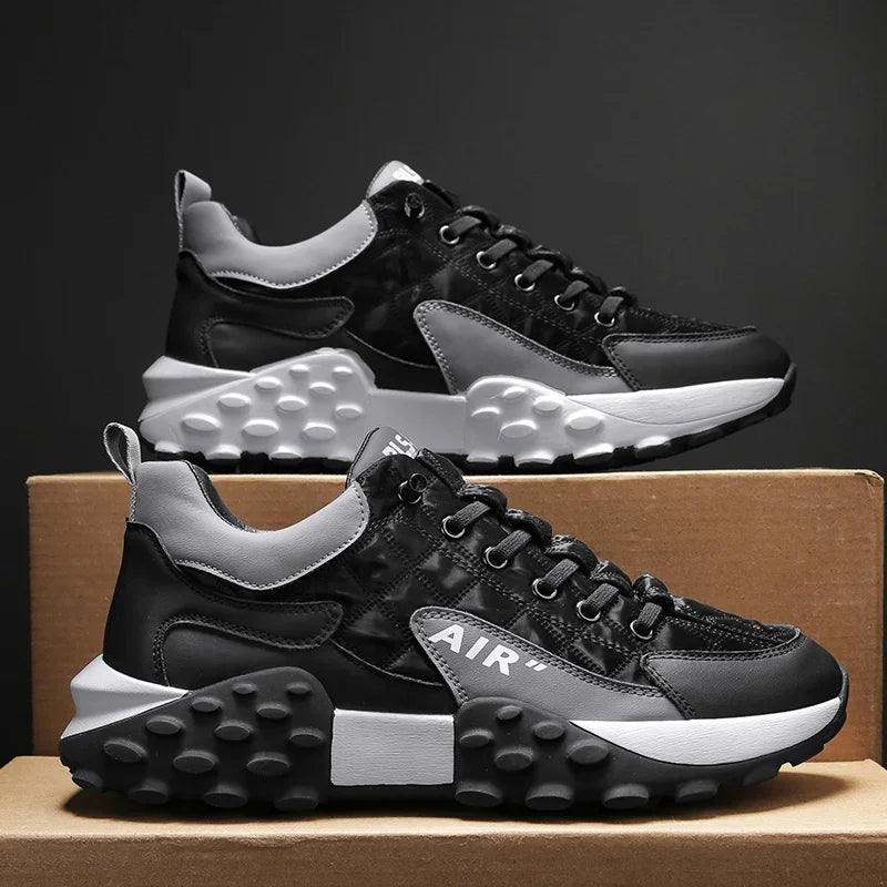 Men's Sneakers | Air-Cushioned Support | Breathable & Lightweight