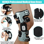 Knee Brace | Medial & Lateral Support, Offloading Design | Left or Right