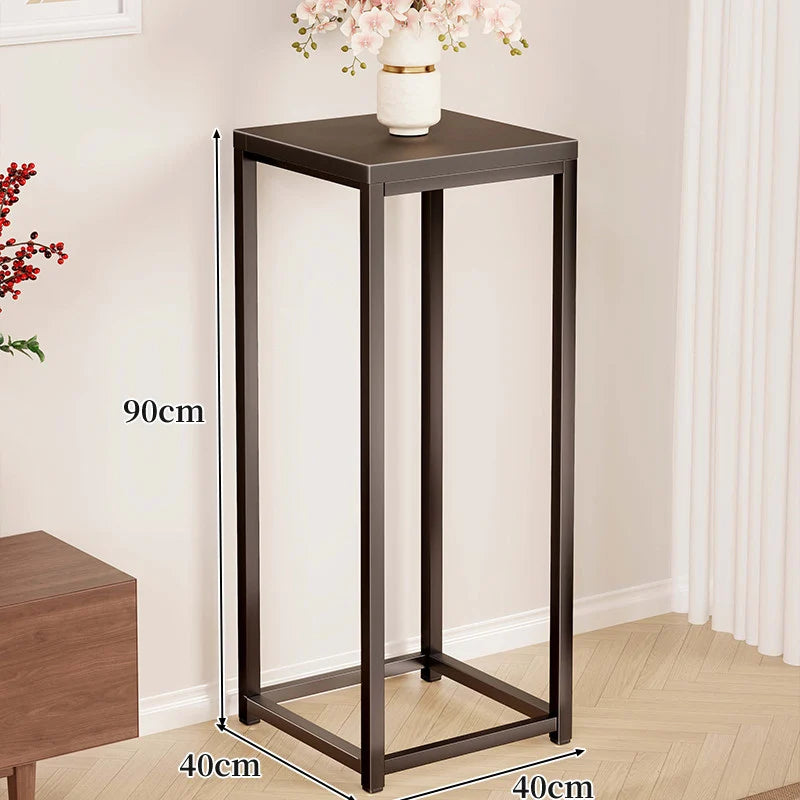 Plant Stand | Metal Frame & Space-Saving | 75 cm Tall