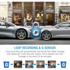 Dash Cam | 1080P Front & Rear & 170° Wide-Angle