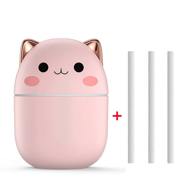 Humidifier | Soft LED Night Light & Dual Mist | 200 ml