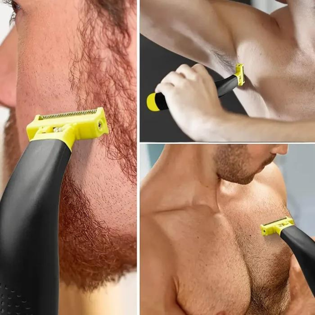 Electric Shaver | Dual-Blade, Waterproof & USB-Rechargeable