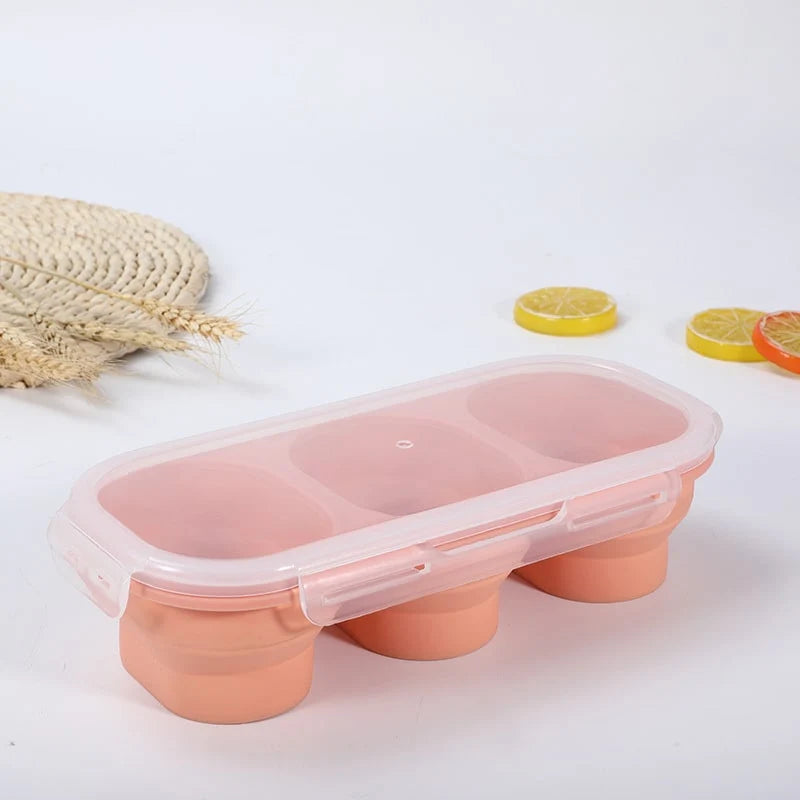 Food Storage Containers | Collapsible & Airtight | Microwave & Freezer Safe